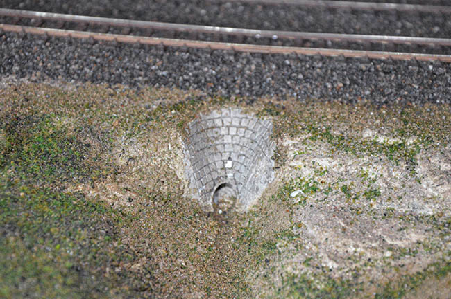 Modellbundesbahn Modellbahnwerk Dammdurchlass